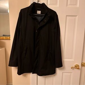 ARMANI COLLEZIONI Black Windbreaker Jacket Size 40
